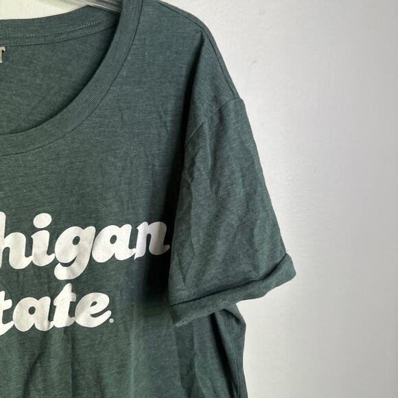 UG Apparel, Women’s Medium, Dark Green, Oversized Michigan State tee-shirt - Picture 3 of 6